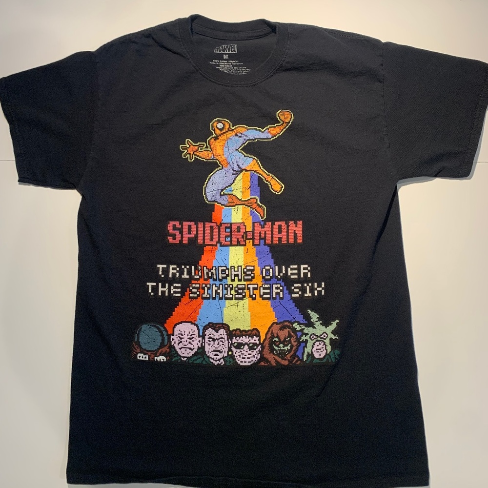 Marvel Spider-Man Graphic Short Sleeve